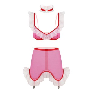 [SEDUCTIVE UNIFORM COLLECTION] 메이드 핑크걸 Pink Maid | BAED STORIES